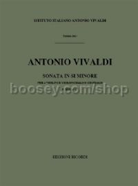 Trio Sonata in B Minor, RV 79 (Violin Duo & Basso Continuo)