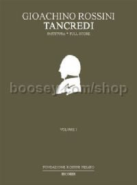 Tancredi - Full Score