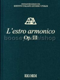 L'Estro Armonico, Op.3 (Violin, String Ensemble & Basso Continuo)