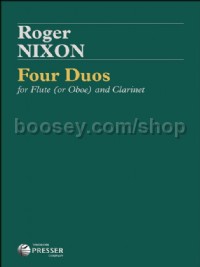 4 Duos (flute (oboe) and clarinet)