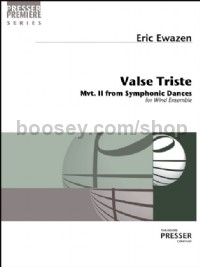 Valse Triste (Wind Ensemble Score & Parts)