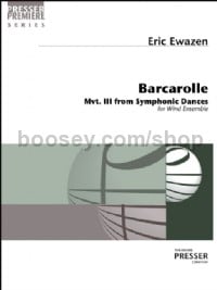 Barcarolle (Wind Ensemble Score & Parts)