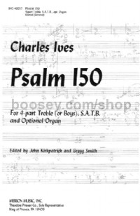 Psalm 150 (4 high voices, mixed choir (SATB) and organ)