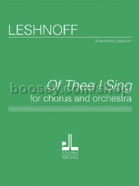 Of Thee I Sing (Study Score)