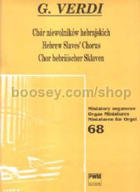 Hebrew Slaves' Chorus for Organ