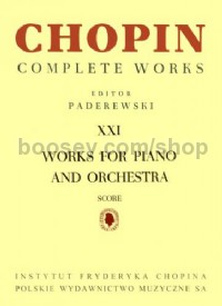 Complete Works, vol. 21: Works for Piano and Orchestra