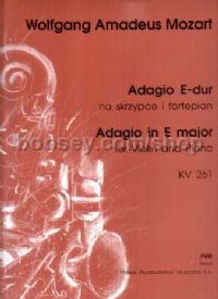 Adagio in E major for Violin and Piano, KV 261