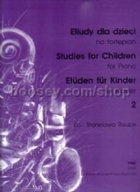 Studies for Children for Piano, book 2