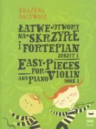 Easy Pieces for Violin and Piano, book 1