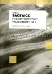 Violin Concerto No. 2 - piano reduction