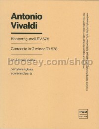Concerto G minor op.3 RV578 (Score & Parts)