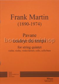 Pavane couleur du temps - string quintet (Score & Parts)