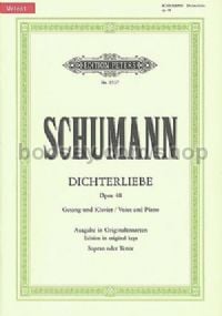 Dichterliebe Op.48 (High Voice, with CD)