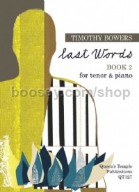 Last Words Vol. 2 (Voice & Piano)