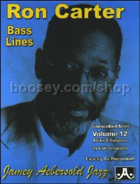 Bass Lines transcribed from Vol. 12: Duke Ellington