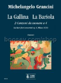 La Gallina - La Bariola. 2 Canzoni da suonare a 4 (score & parts)