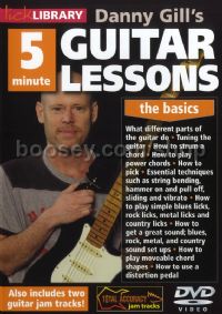 5 Minute Guitar Lessons The Basics DVD
