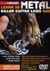 Learn 50 Metal Killer Guitar Licks Vol 2 DVD