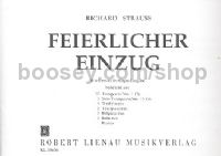 Feierlicher Einzug der Ritter des Johanniter-Ordens ("Processional Entry") TrV224 for brass & organ