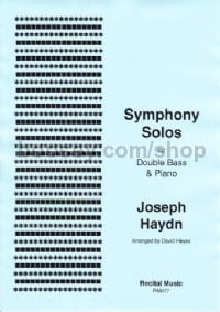 Symphony Solos for double bass & piano