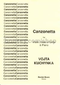 Canzonetta for Violin, Viola or Cello and Piano