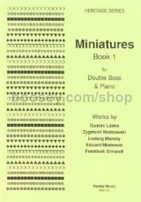 Miniatures, Book 1 for double bass & piano