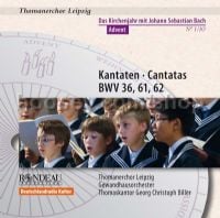 Cantatas BWV 36, 61 & 62 (Rondeau Production Audio CD)
