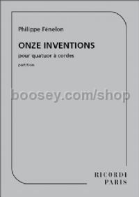 Onze Inventions (String Quartet)