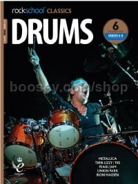 Rockschool Classics Drums Grade 6-8 (Book & Online Audio)