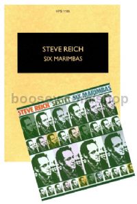 Six Marimbas Hawkes Pocket Score & CD Bundle