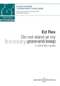 Do Not Stand At My Grave And Weep (Mixed Voices) - Digital Sheet Music