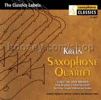 Krein Saxophone Quartet (Saxophone Classics Audio CD)