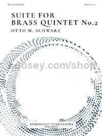 Suite for Brass Quintet No. 2 (Score & Parts)