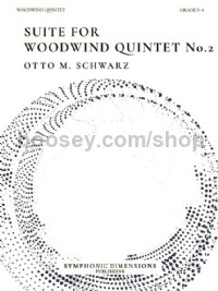 Suite for Woodwind Quintet No. 2 (Score & Parts)