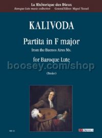 Partita in F Major (from the Buenos Aires Ms.) for Baroque Lute