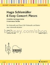 6 Easy Concert Pieces (Cello)