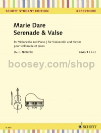Serenade & Valse Dare Marie Cello And Piano