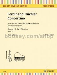 Concertino D major op. 12 (Violin & Piano)