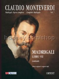 Madrigali. Libro VII (Venezia 1619) - original clefs (score)