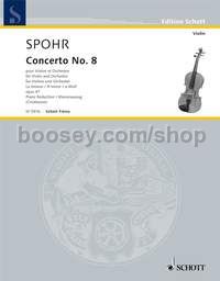 Concerto No. 8 in A minor op. 47 - violin & piano reduction
