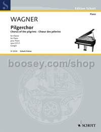 Chorus of the pilgrims op. 231/1 WWV 70 - piano