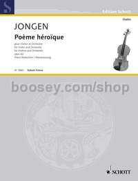 Poème héroïque op. 62 - violin & piano reduction
