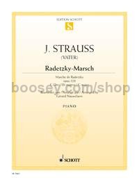 Marche de Radetzky in C major op. 228 - piano