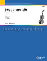 Duos progressifs Band 2 - 2 violins