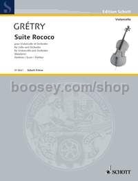 Suite Rococo - cello & orchestra (score)