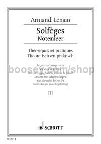 Solfèges Nr. 3 - voice
