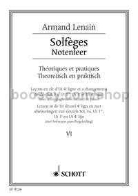 Solfèges Vol. 6 - voice & piano