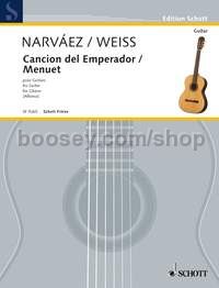 Canción del Emperor / Menuet in D major - guitar