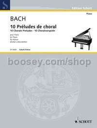 10 Chorale Preludes - piano