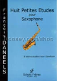 Huit petites etudes - saxophone